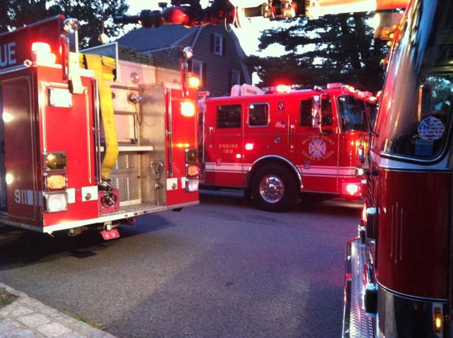 Basement fire at 15 Natoma St 7/14/13 