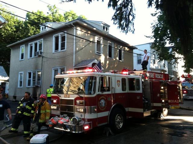 Structure Fire at 150 Maple Ave on 8/11/13 