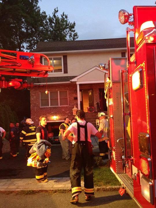 Basement fire at 15 Natoma St 7/14/13 Photo courtesy of Eli Russ 