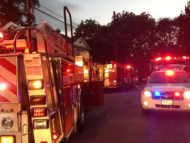 Basement fire at 15 Natoma St 7/14/13 Photo courtesy of Eli Russ 