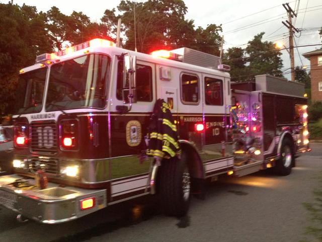 Basement fire at 15 Natoma St 7/14/13 Photo courtesy of Eli Russ 