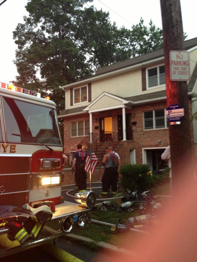 Basement fire at 15 Natoma St 7/14/13 Photo courtesy of Eli Russ 