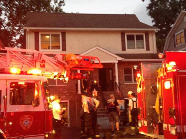 Basement fire at 15 Natoma St 7/14/13 Photo courtesy of Eli Russ 