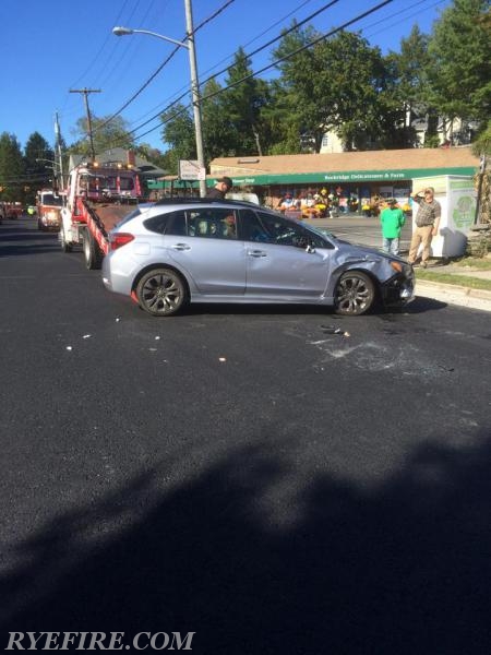 Rollover on Route 120 (Purchase St).