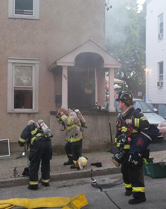 Structure Fire at 150 Maple Ave on 8/11/13 Photo by RFD FF Lester Millman 