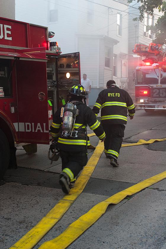 Structure Fire at 150 Maple Ave on 8/11/13 Photo by RFD FF Lester Millman 