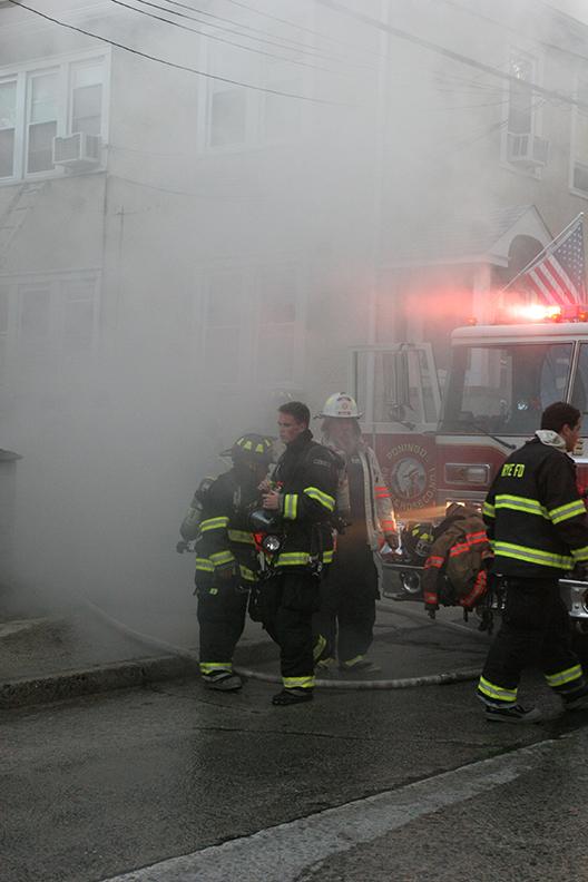 Structure Fire at 150 Maple Ave on 8/11/13 Photo by RFD FF Lester Millman 