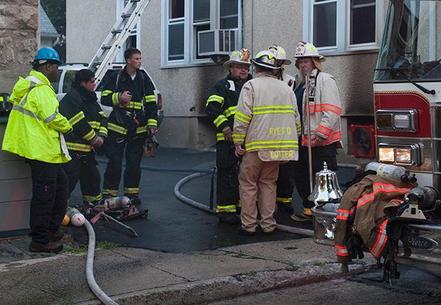 Structure Fire at 150 Maple Ave on 8/11/13 Photo by RFD FF Lester Millman 