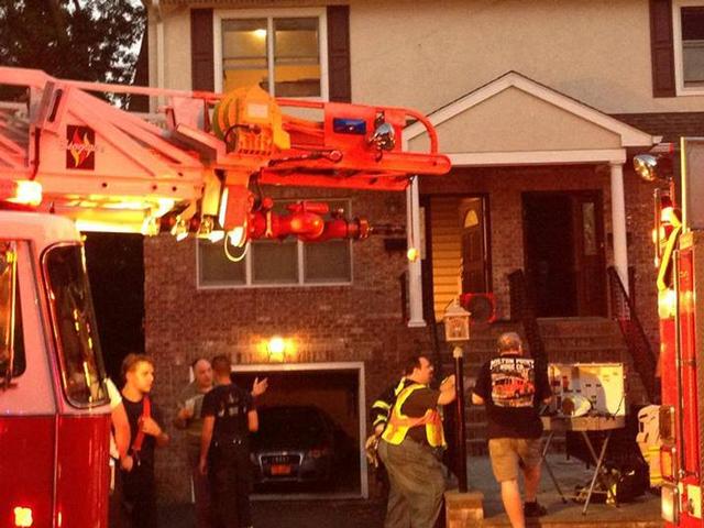 Basement fire at 15 Natoma St 7/14/13 Photo courtesy of Eli Russ 