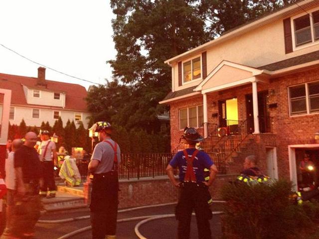 Basement fire at 15 Natoma St 7/14/13 Photo courtesy of Eli Russ 