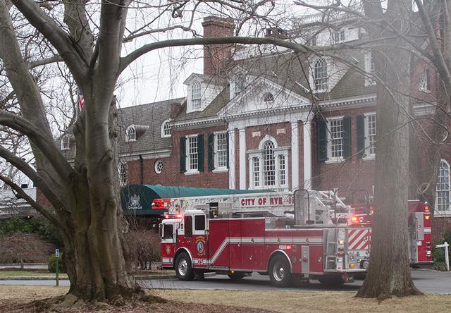 Engine 192 and Ladder 25 at the Coveleigh Club investigating a Commercial Alarm on Easter Sunday 3/31/13 Photo courtesy of RFD Firefighter Lester Millman