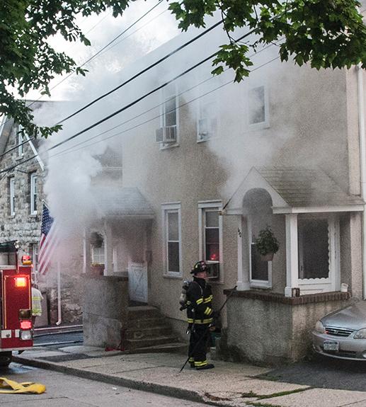 Structure Fire at 150 Maple Ave on 8/11/13 Photo by RFD FF Lester Millman 
