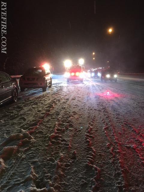 RFD operating on I-95 in a snow storm 2/15/16