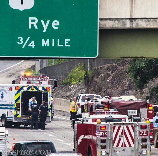 Car accident on I-95 on 6/15/15.  Photo by Lt. Lester Millman