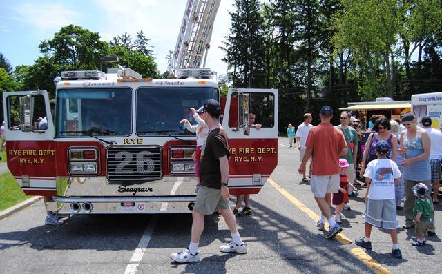 RFD at The Rye Free Reading Room Auxiliary Board Annual Vehicle Fair at The Osborn Elementary School, 6/3/12