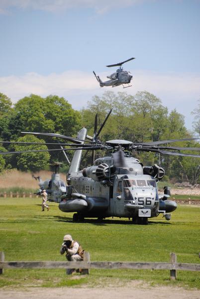 Marine Landing 5/25/14, photo by RFD LT. Kyle Wagman