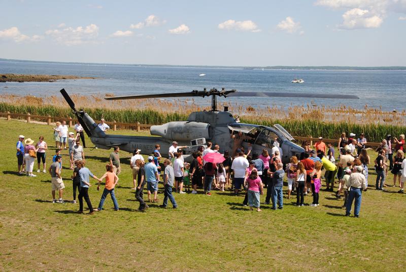 Marine Landing 5/25/14, photo by RFD LT. Kyle Wagman