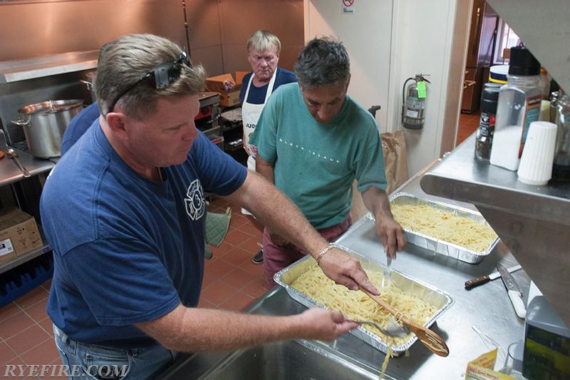 Rye Garnets Pasta Dinner 9/12/14 Photo by RFD Photographer Lester Millman 