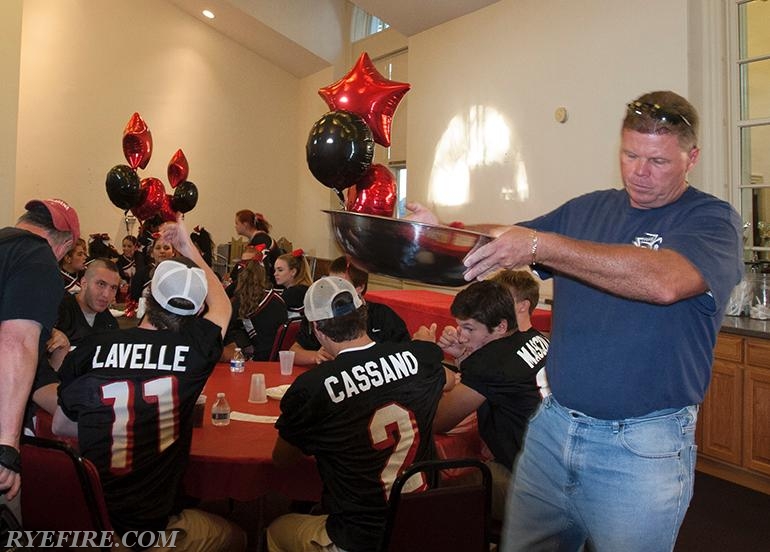 Rye Garnets Pasta Dinner 9/12/14 Photo by RFD Photographer Lester Millman 