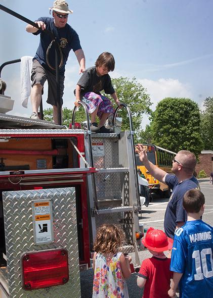 Rye Free Reading Room's Annual Vehicle Fair at Osborn School 6/2/13 Photo by RFD FF Lester Millman 