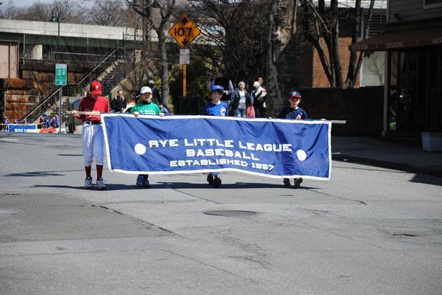 Rye Fire Apparatus in the Annual Little League Parade April 2011