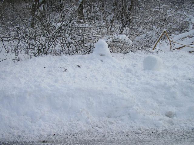 Can you spot the hydrant?  Taken by Firefighter Feeley on Crescent Ave after Blizzard Nemo 2/9/13