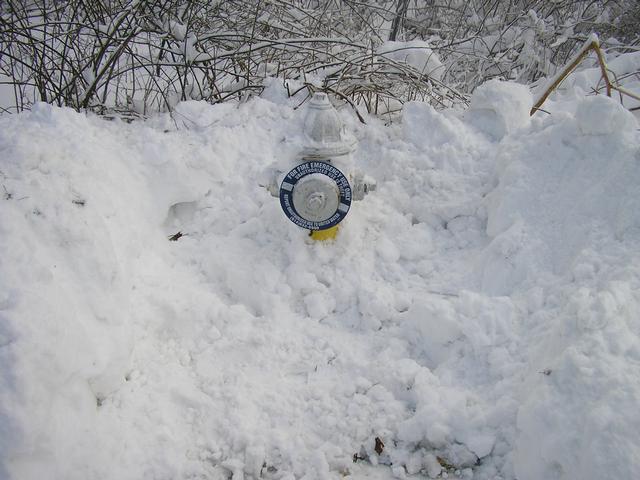 Please shovel out hydrants!  Taken by Firefighter Feeley on Crescent Ave after Blizzard Nemo 2/9/13