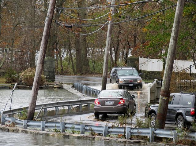 Kirby Lane - Hurricane Sandy 10/29/2012 - Photo Courtesy of Mary Coakley