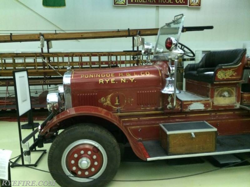Ex-Ladder 25 is currently located at the FASNY Museum of Firefighting in Hudson, NY