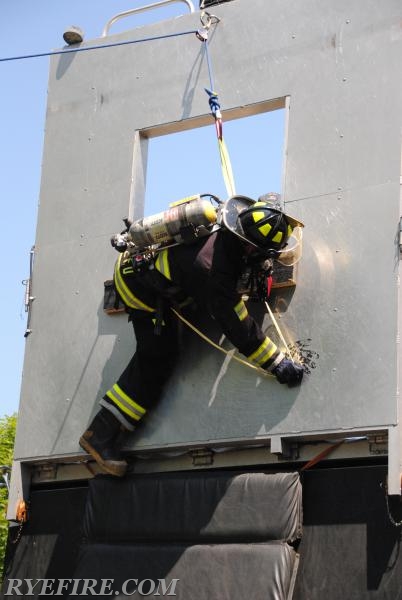 Annual Bailout Recertification Training 7/11/15 Photo by Lt. Wagman