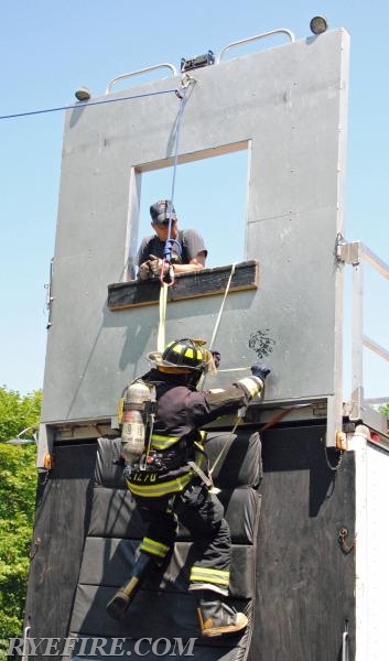 Annual Bailout Recertification Training 7/11/15 Photo by Lt. Wagman