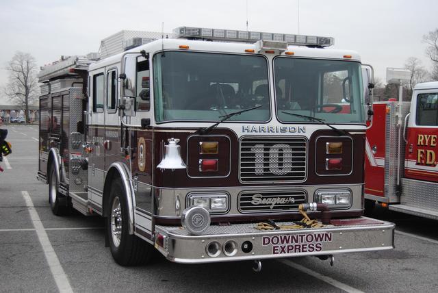 Rye, Harrison and Port Chester Firefighters participate at Rye's annual Playland Drill 4/9/2011