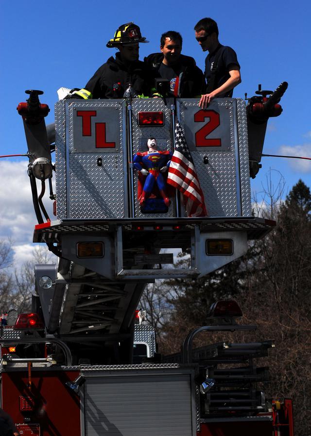 PCFD and RFD Drill at the Former United Hospital Site in Port Chester 4/30/13 Photos by Chief Taylor 