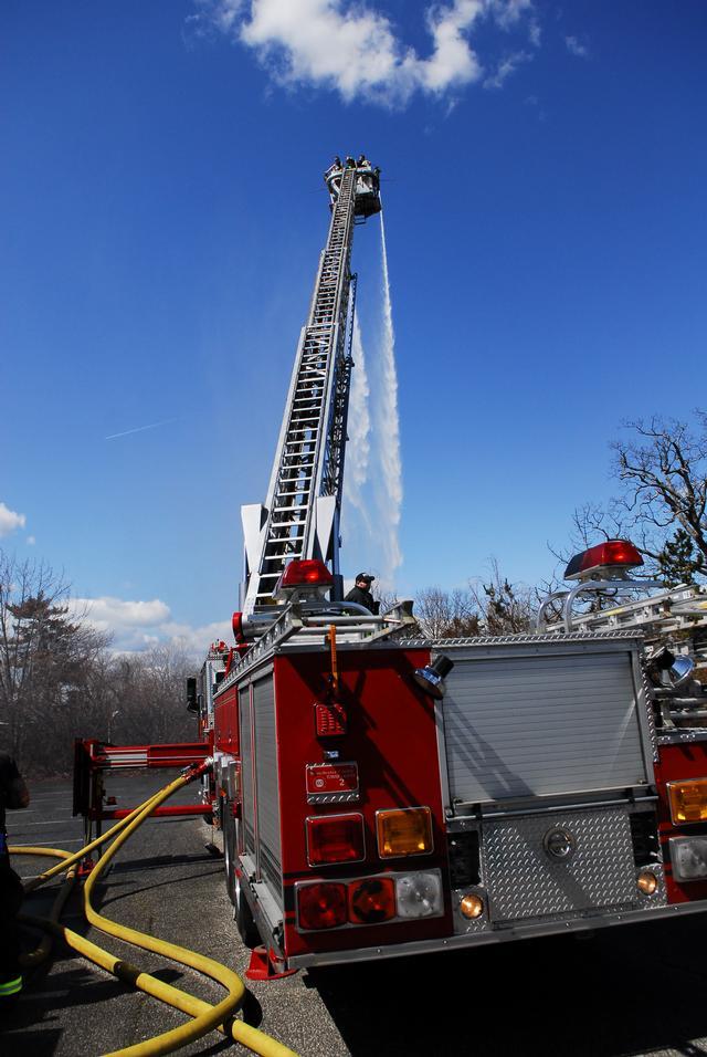PCFD and RFD Drill at the Former United Hospital Site in Port Chester 4/30/13 Photos by Chief Taylor 