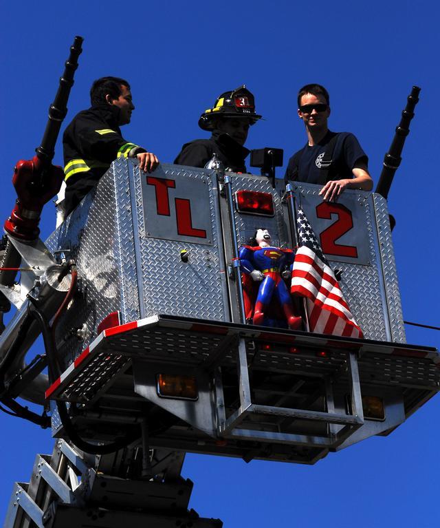 PCFD and RFD Drill at the Former United Hospital Site in Port Chester 4/30/13 Photos by Chief Taylor 