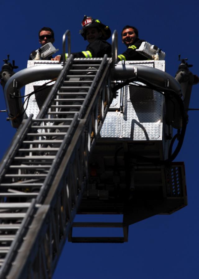 PCFD and RFD Drill at the Former United Hospital Site in Port Chester 4/30/13 Photos by Chief Taylor 