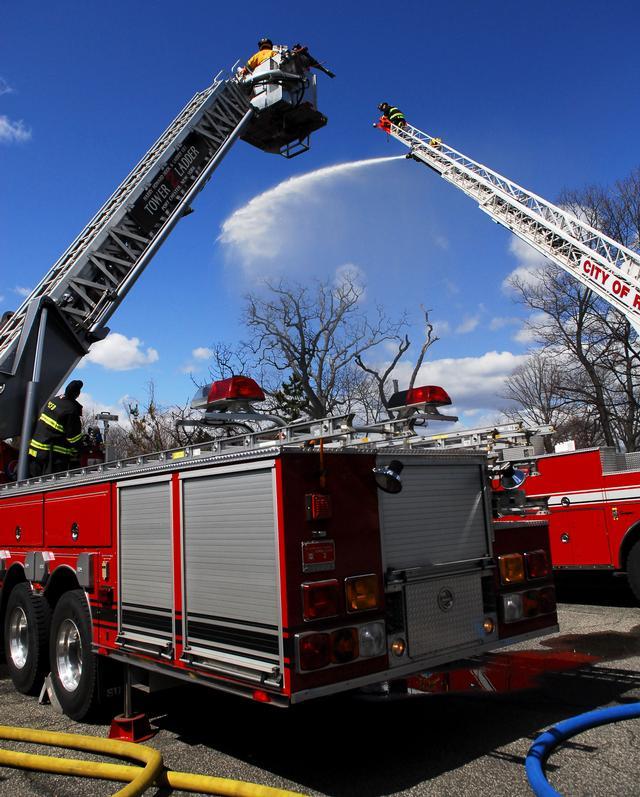 View Photo  Edit Photo  Delete Photo 
PCFD and RFD Drill at the Former United Hospital Site in Port Chester 4/30/13 Photos by Chief Taylor 