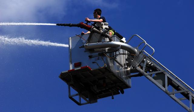 PCFD and RFD Drill at the Former United Hospital Site in Port Chester 4/30/13 Photos by Chief Taylor 