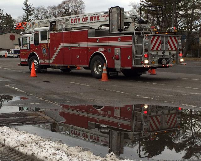 Rye FD firefighters took advantage of the unseasonably warm temps and did some various types of training 12/22/13