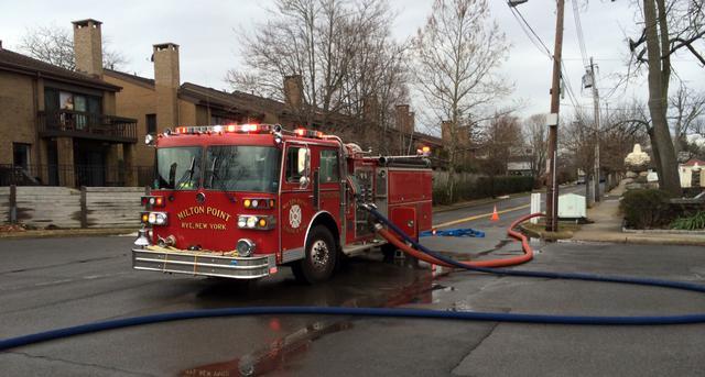 Rye FD firefighters took advantage of the unseasonably warm temps and did some various types of training 12/22/13