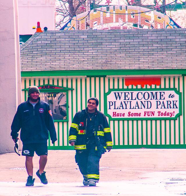 Sound Shore fire departments participated in the annual Rye Playland drill hosted by RFD 4/7/13 Photo Courtesy of RFD FF Lester Millman