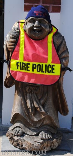 The Milton Point Firehouse Buddha - Rye Fire Department