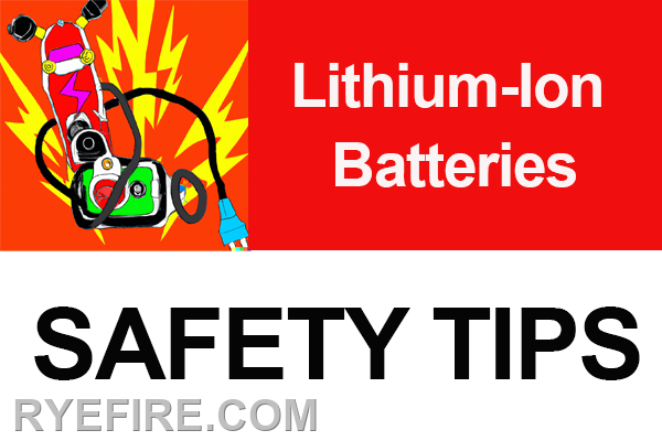 Lithium-ion batteries supply power to many kinds of devices including smart phones, laptops, e-scooters and e-bikes, e-cigarettes, smoke alarms, toys, and even cars. If not used correctly, or if damaged, these batteries can catch on fire or explode.