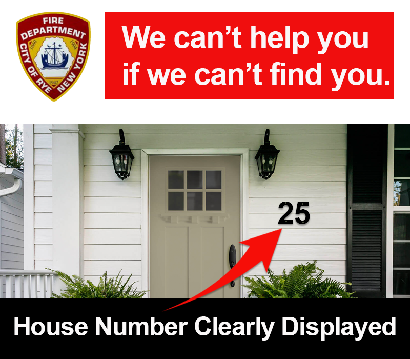 Is your house number clearly displayed?